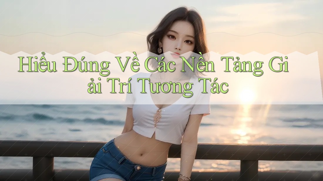 Hiểu Đúng Về Các Nền Tảng Giải Trí Tương Tác