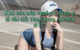Khi nào nên visabet đánh giá chi tiết từng mục, Android 12