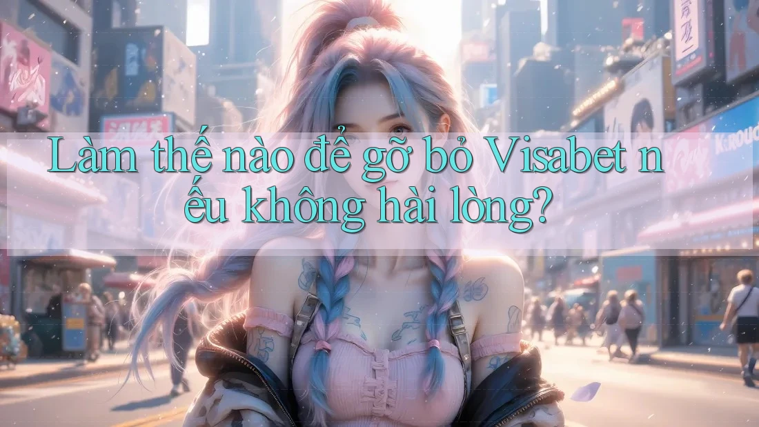 Làm thế nào để gỡ bỏ Visabet nếu không hài lòng?