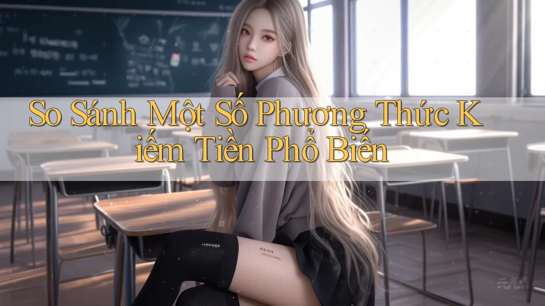 So Sánh Một Số Phương Thức Kiếm Tiền Phổ Biến