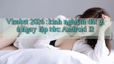Visabet 2026 kinh nghiệm đắt giá ngay lập tức Android 12